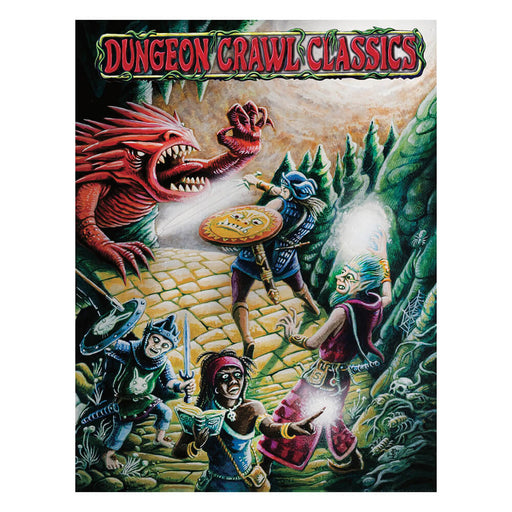 Dungeon Crawl Classics (9th ed) Core Rulebook (Stefan Poag Hard Cover)