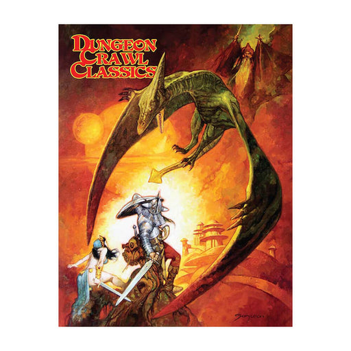 Dungeon Crawl Classics (9th ed) Core Rulebook (Pterodactyl Hard Cover)
