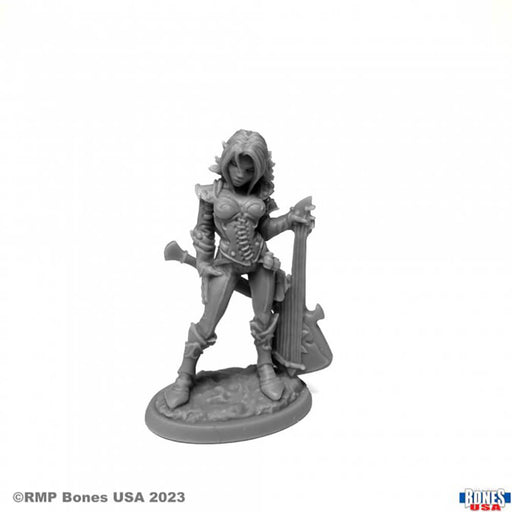 Mini - Reaper Bones USA 30131 Astrid, Elf Bard