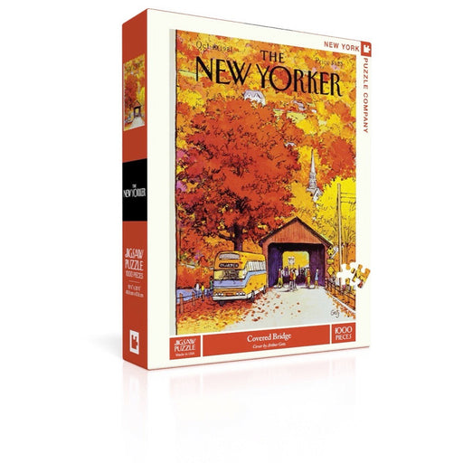 Puzzle (1000pc) New Yorker : Covered Bridge