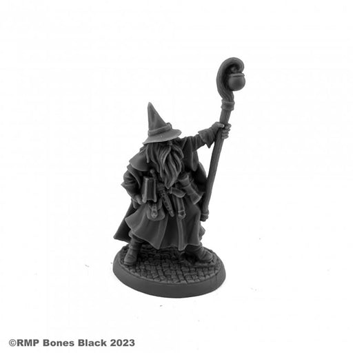 Mini - Reaper Bones Black 20330 Luwin Phost Wizard