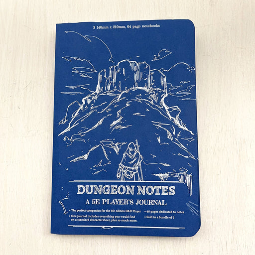 Journal Dungeon Notes : Player (3ct) Blue