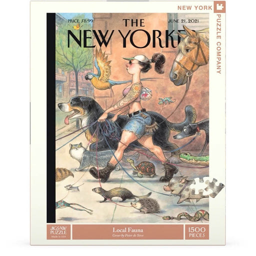 Puzzle (1500pc) New Yorker : Local Fauna