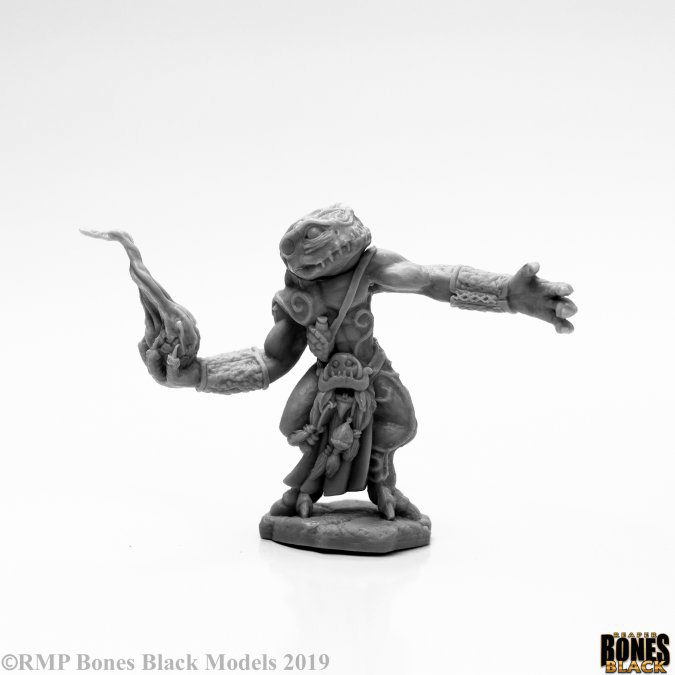 Mini - Reaper Bones Black 44137 Chaos Toad Sorcerer
