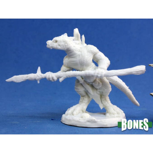 Mini - Reaper Bones 77154 Lizardman Spearman