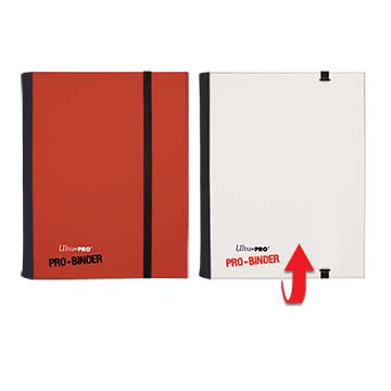 Binder UP (4 Pocket) Flip Red/White