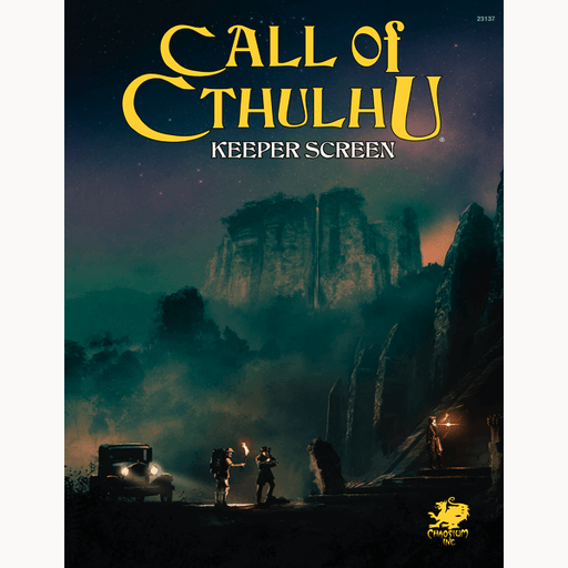 Keeper Screen - Call of Cthulhu (7th ed)