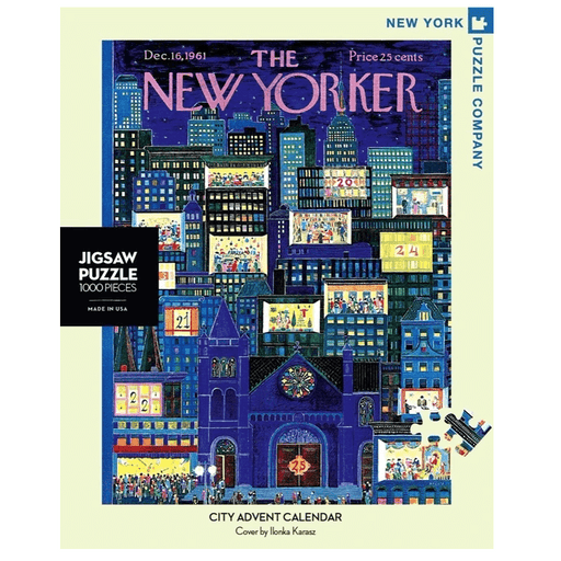Puzzle (1000pc) New Yorker : City Advent Calendar