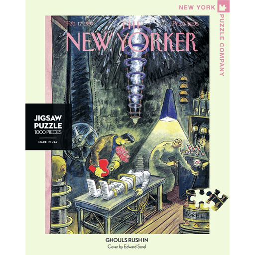 Puzzle (1000pc) New Yorker : Ghouls Rush In