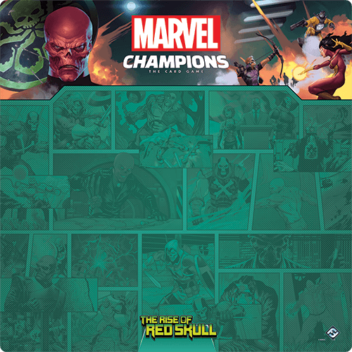 Marvel Champions LCG Game Mat : Rise of the Red Skull