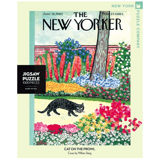 Puzzle (1000pc) New Yorker : Cat on the Prowl