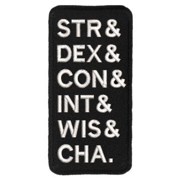 Patch (Iron On) Abilities Abbreviated