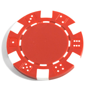 Poker Chips (25ct) Red