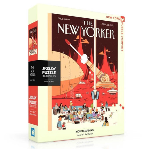 Puzzle (1000pc) New Yorker : Now Boarding