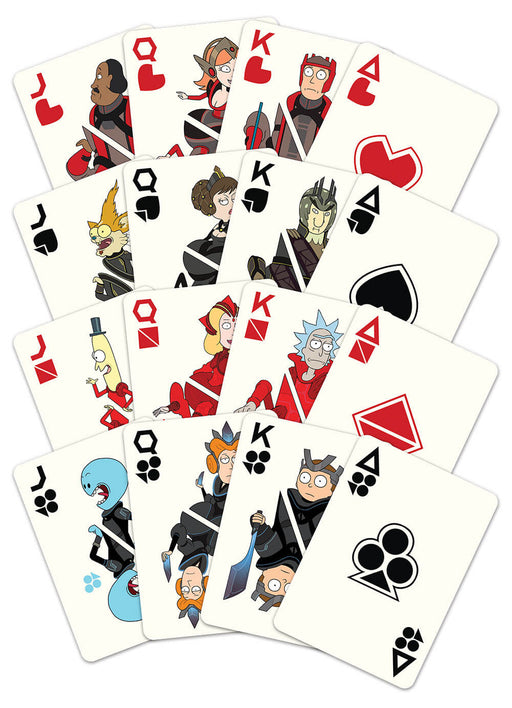 Playing Cards Rick and Morty