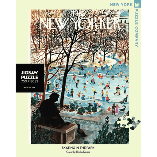 Puzzle (750pc) New Yorker : Skating in the Park
