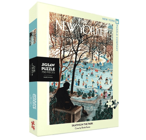 Puzzle (750pc) New Yorker : Skating in the Park