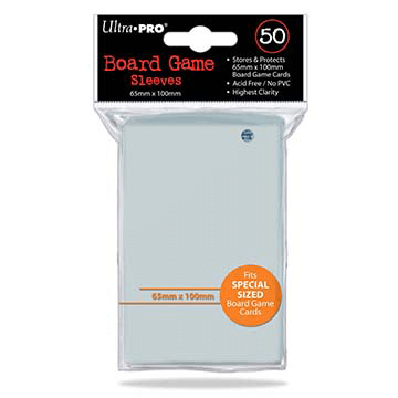 Sleeves Ultra Pro Special (Orange 65x100mm 50ct) Clear