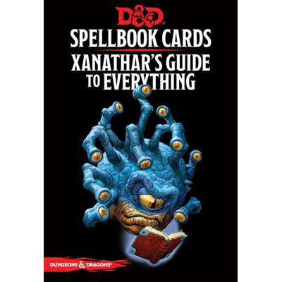 D&D Spell Cards (2018) Xanathar's Guide