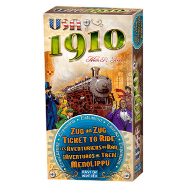 Ticket to Ride Expansion : USA 1910