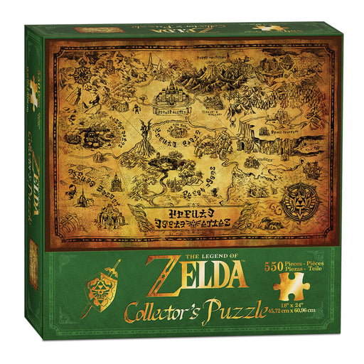 Puzzle (550pc) Legend of Zelda : Map