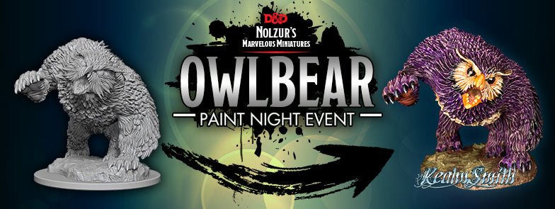 Owlbear Paint Night Event