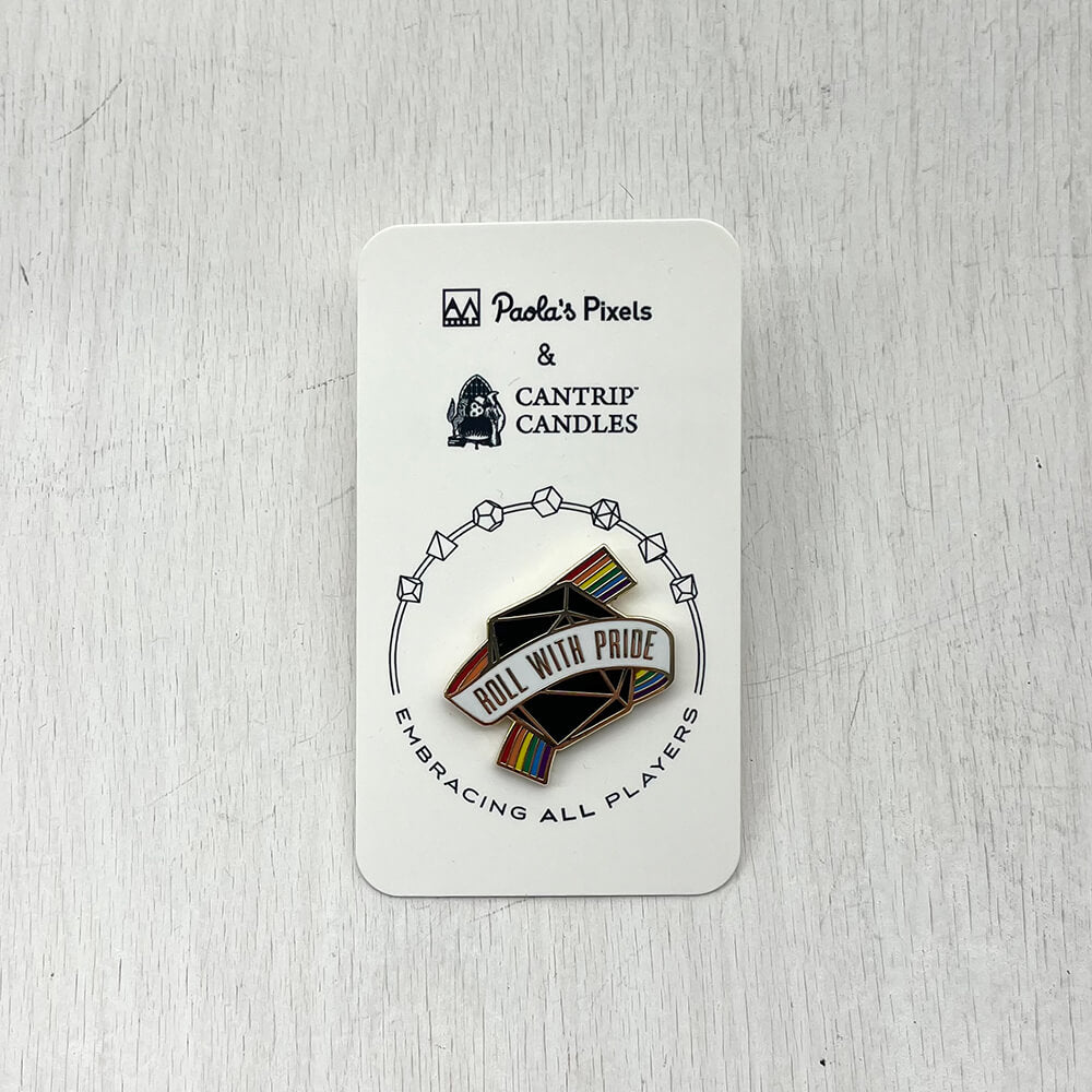 Enamel Pin : Roll with Pride