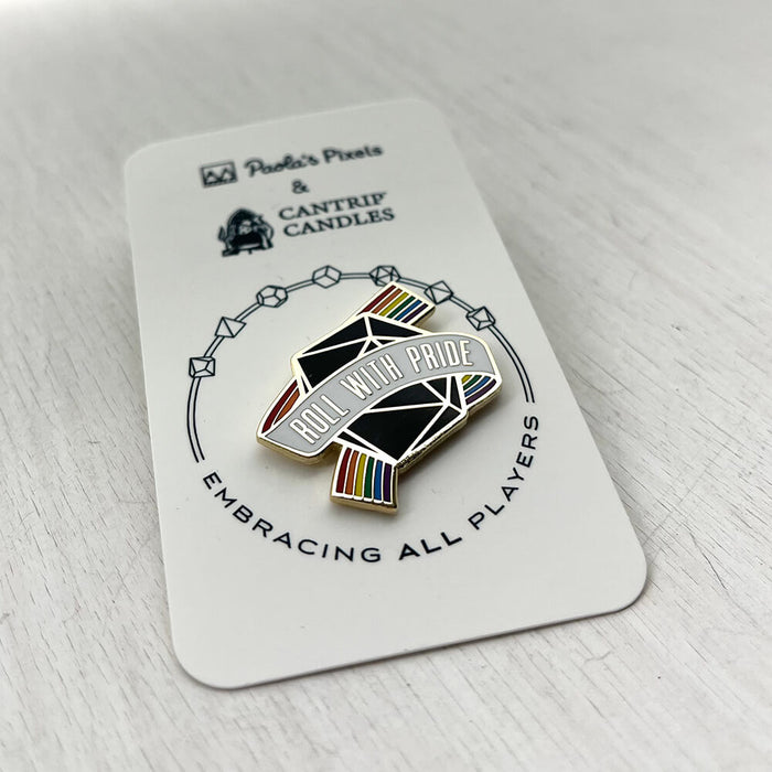 Enamel Pin : Roll with Pride