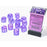 Dice Set 12d6 Borealis Luminary (16mm) 27777 Purple / White