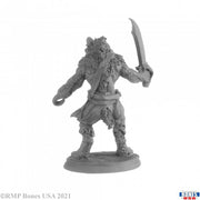 Mini - Reaper Bones USA 30038 Hackle Blackhook Gnoll Pirate