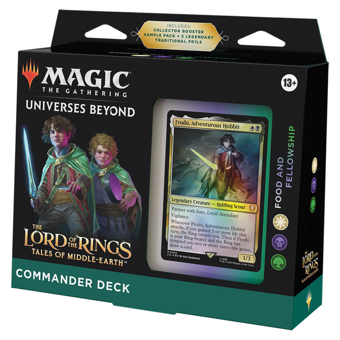 MTG Commander The Lord of the Rings : Tales of Middle-earth : Food and Fellowship (WBG)