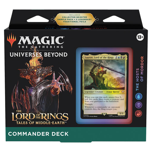 MTG Commander The Lord of the Rings : Tales of Middle-earth : The Hosts of Mordor (UBR)