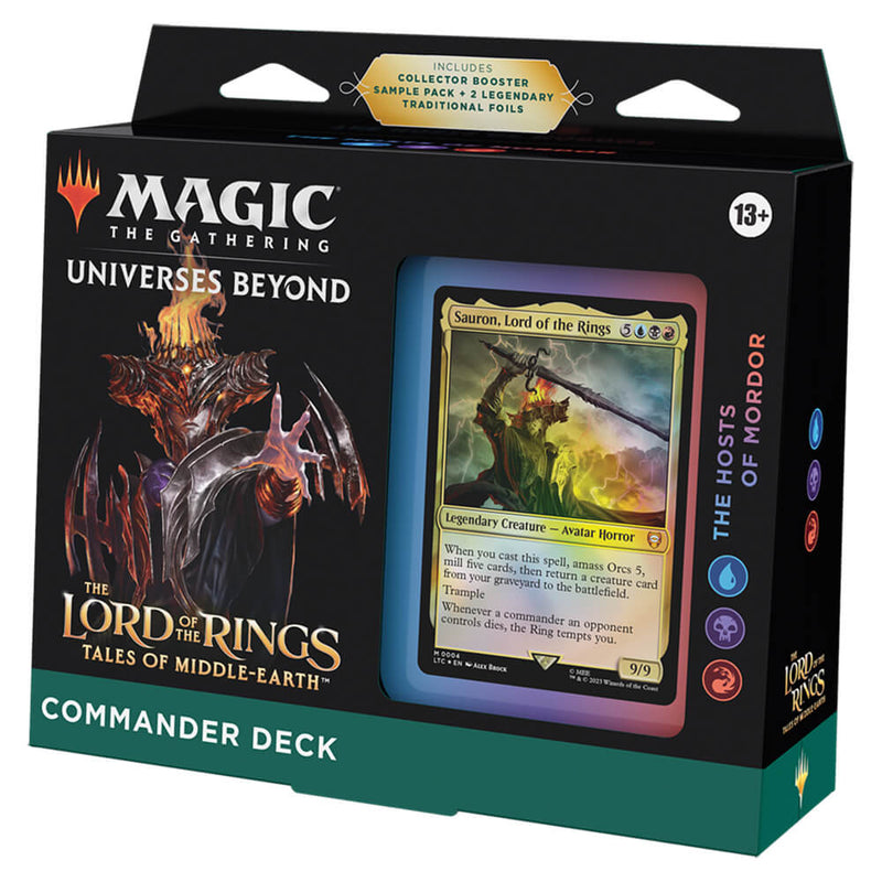 MTG Commander The Lord of the Rings : Tales of Middle-earth : The Hosts of Mordor (UBR)