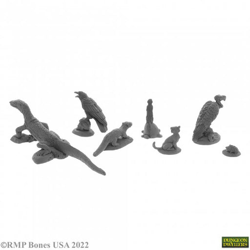 Mini - Reaper Bones USA 07050 Familiars #3 (6ct)