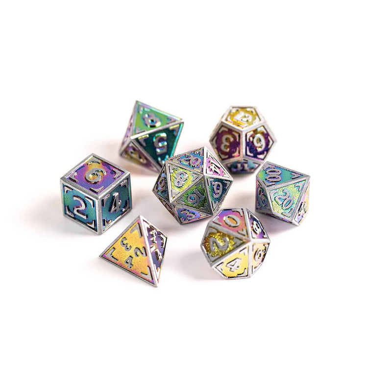 Dice 7-set Metal Recticle (16mm) Arcane