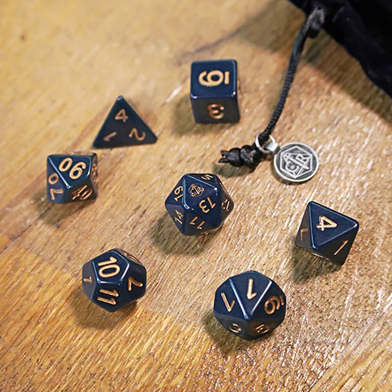 Dice Set + Bag Mighty Nein : Wildemount