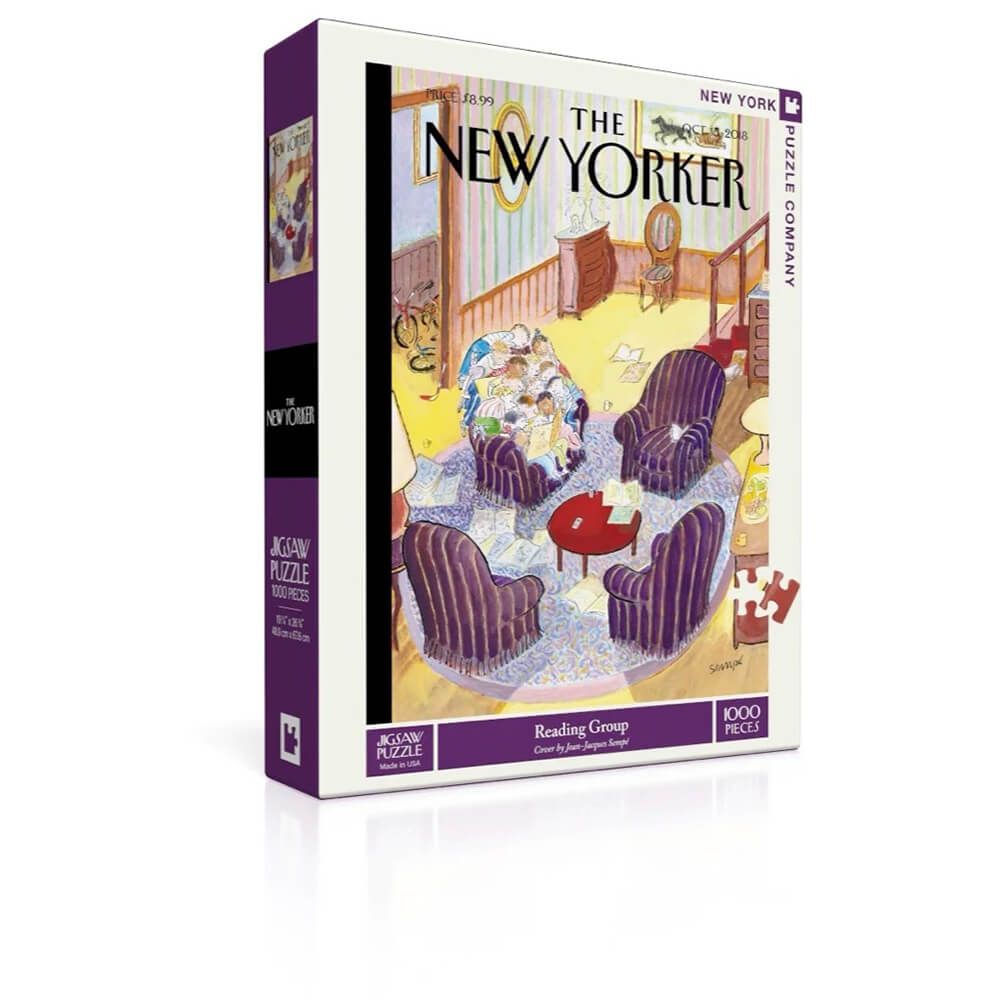 Puzzle (1000pc) New Yorker : Reading Group