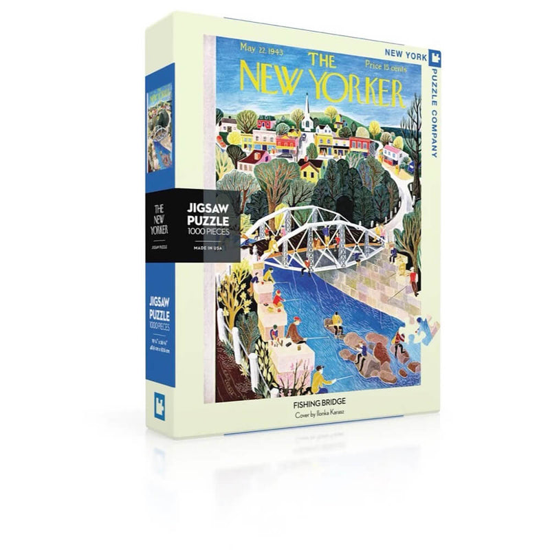 Puzzle (1000pc) New Yorker : Fishing Bridge
