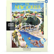 Puzzle (1000pc) New Yorker : Fishing Bridge