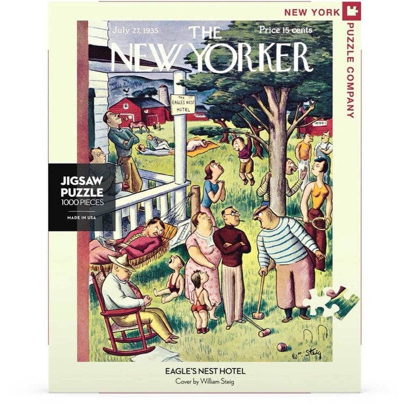 Puzzle (1000pc) New Yorker : Eagle's Nest Hotel