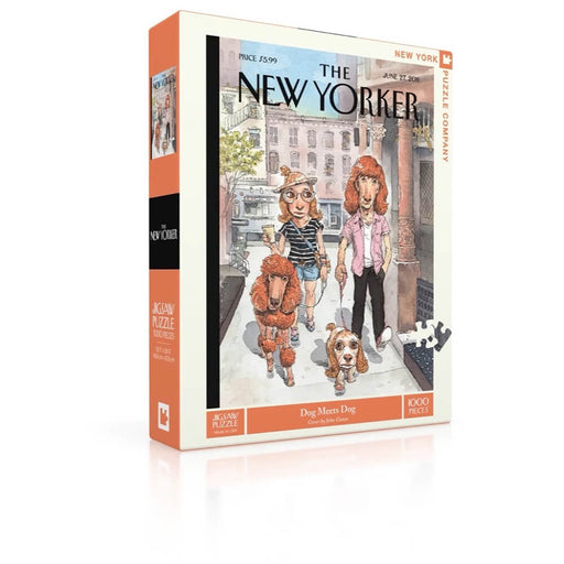 Puzzle (1000pc) New Yorker : Dog Meets Dog