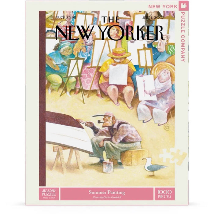 Puzzle (1000pc) New Yorker : Summer Painting