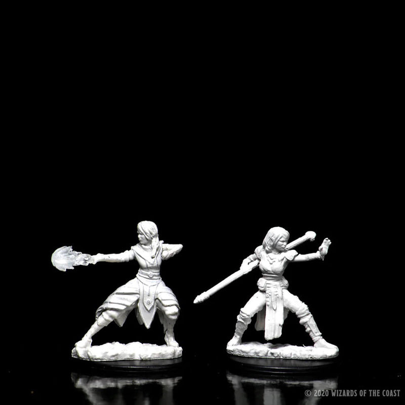 Mini - D&D Nolzur's Marvelous : Half-Elf Monk Female (2ct)