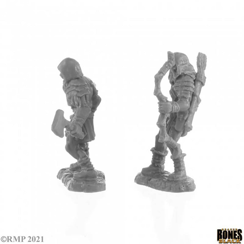Mini - Reaper Bones Black 44142 Rune Wight Hunters (2ct)