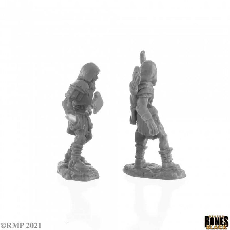 Mini - Reaper Bones Black 44142 Rune Wight Hunters (2ct)