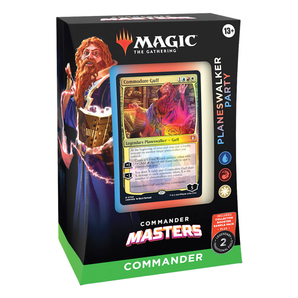 MTG Commander Commander Masters : Planeswalker Party (URW) — Twenty Sided