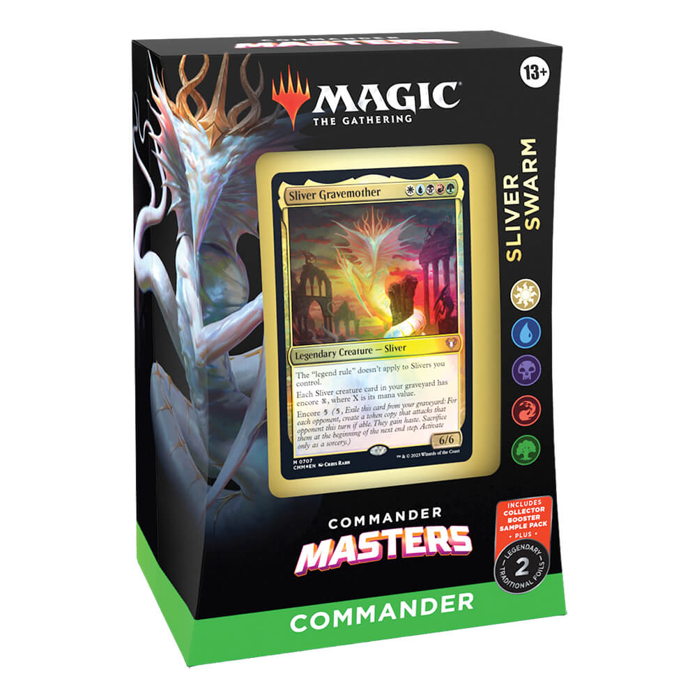 MTG Commander Commander Masters : Sliver Swarm (WUBRG) — Twenty Sided™