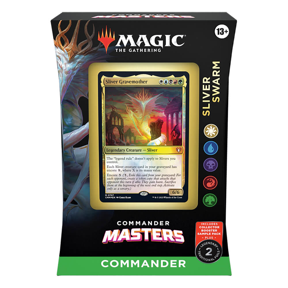 MTG Commander Commander Masters : Sliver Swarm (WUBRG) — Twenty Sided™