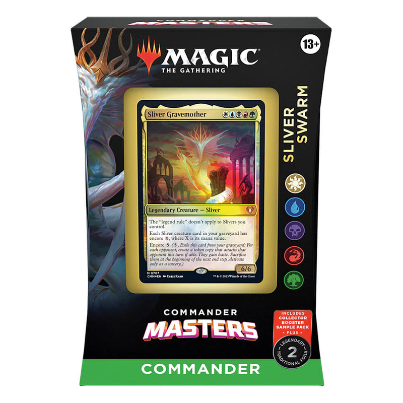 MTG Commander Commander Masters : Sliver Swarm (WUBRG) Twenty Sided MTG Commander Commander Masters : Sliver Swarm (WUBRG) Twenty Sided