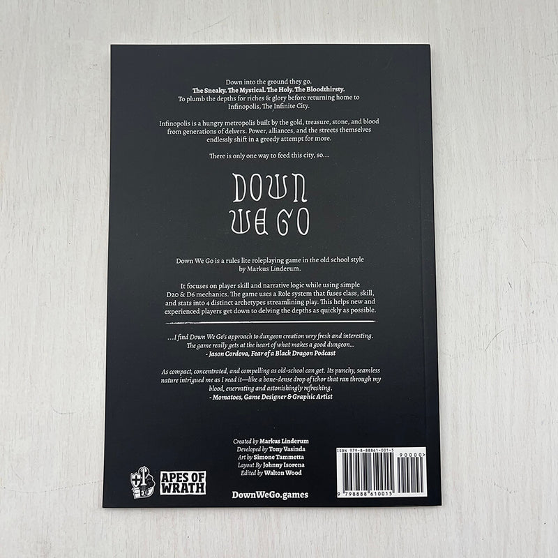 Down We Go (Softcover)